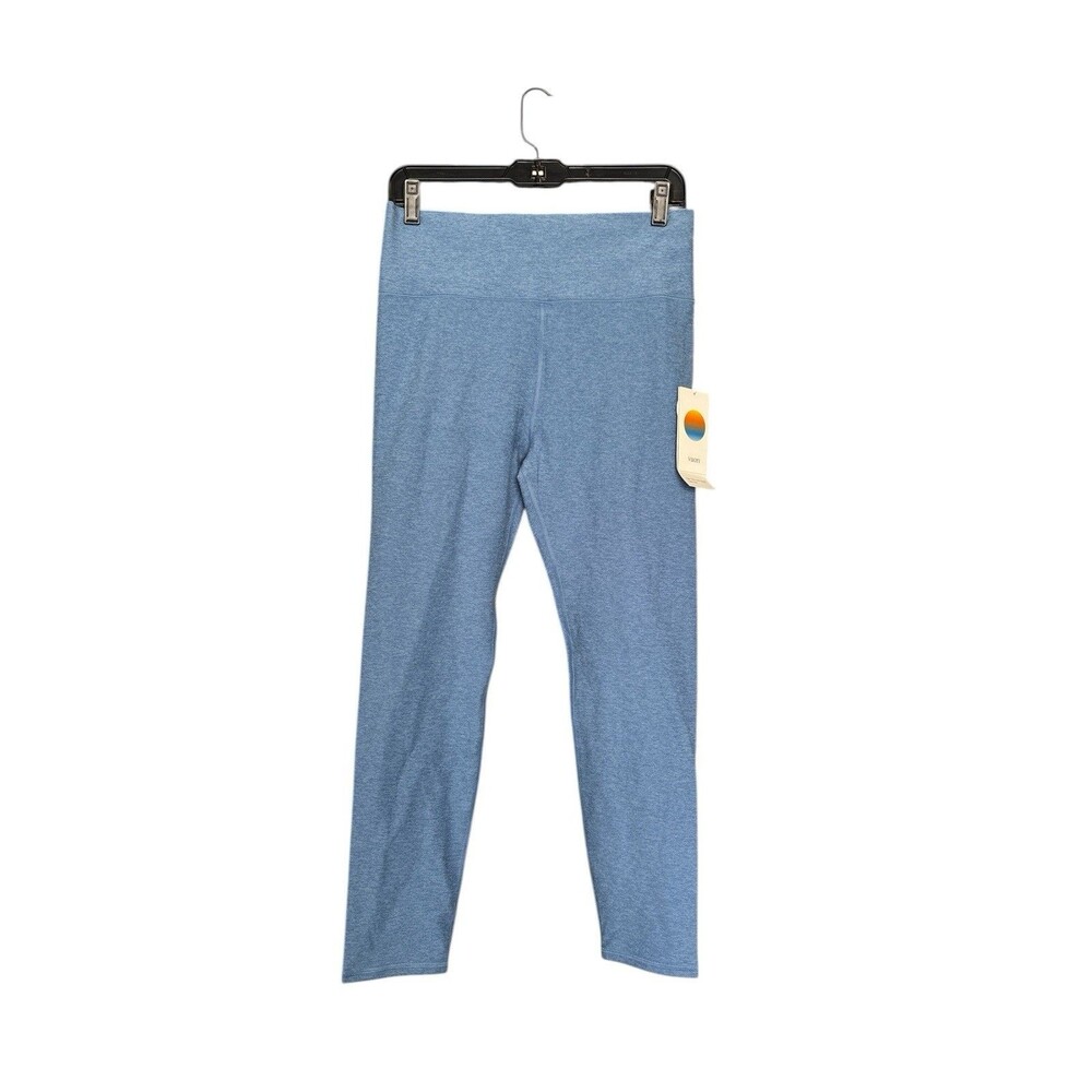 Vuori Women Clean Elevation High Waist 7/8 Leggings Isle Blue Heather Sz XL New